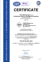 certificate ISO 9001